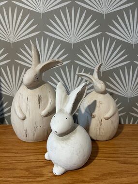 Ceramic Bunny Set